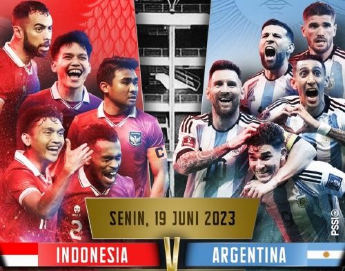PSSI Hanya Jual 60 Ribu Lembar Tiket untuk Laga Timnas Indonesia Vs Argentina, kampiunnews.com