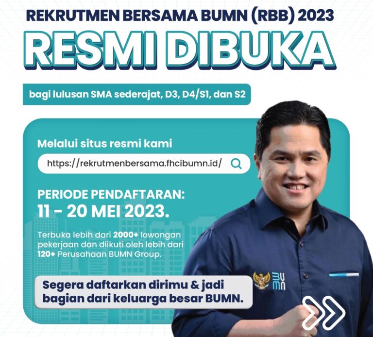 PLN Buka 32 Lowongan Pekerjaan di Rekrutmen Bersama BUMN 2023, Ayo Buruan Daftar, Kampiunnews.com