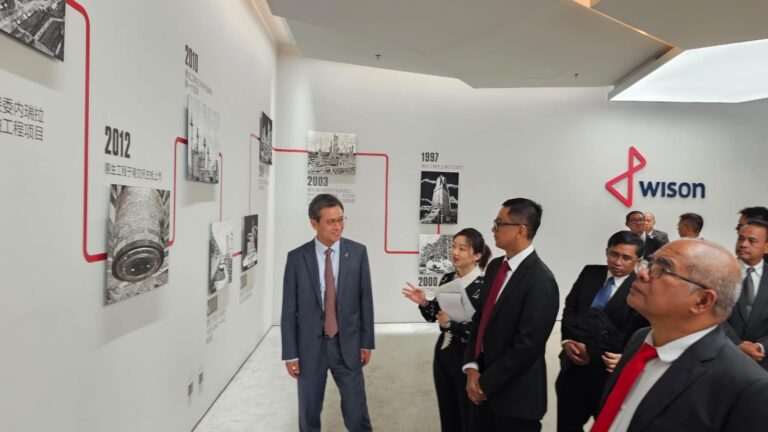 Kunjungi Wison Offshore & Marine di Shanghai, PLN Studi Pengembangan Midstream Gas, Kampiunnews.com