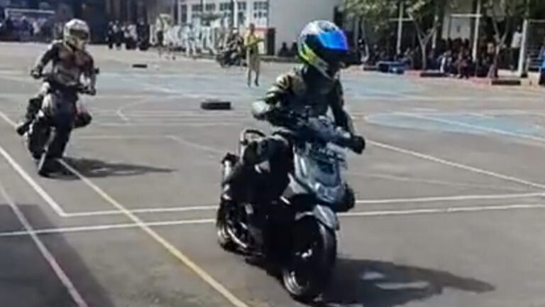SMK Korpri di Majalengka Jabar Punya Ekskul Balap Motor, Kampiunnews.co