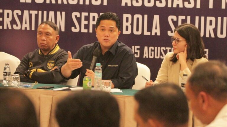 Update Piala Dunia U-17, Erick Sebut Persiapan Penambahan Lapangan hingga Fasilitas Stadion, Kampiunnews.com