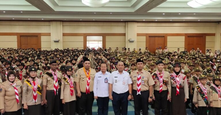 Wali Kota Jakarta Barat Kukuhkan Pramuka Garuda Siaga, Kampiunnews.com