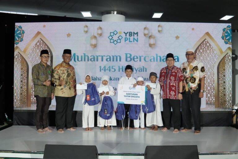 YBM PLN Santuni 20 Ribu Anak Yatim Duafa dalam Program Semarak Bulan Muharam, Kampiunnews.com