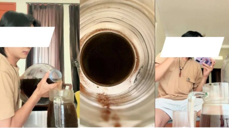 Gokil! Pria Ini Nekat Minum Kopi 1 Galon, Kampiunnews.com