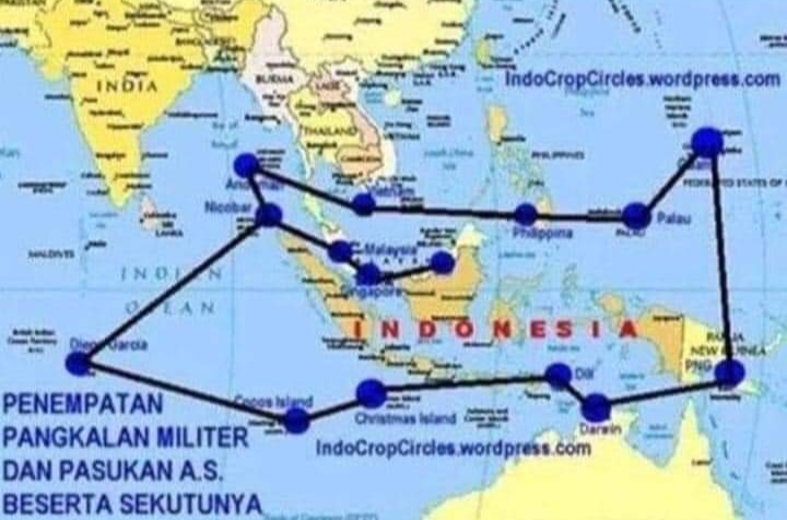 Indonesia Terkurung oleh Pangkalan-pangkalan AS