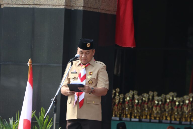 Wali Kota Jakarta Barat membuka kegiatan Hari Pramuka ke-62 dan Festival, Sabtu (30/9/2023). (Foto: Istimewa)