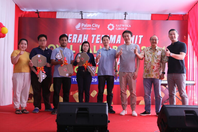 Serah Terima Unit Royal Palm Blossom di Palm City Jakarta Barat Dilakukan, Kampiunnews.com