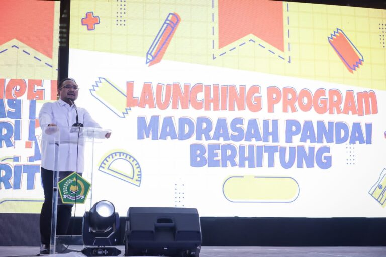 Kemenag Luncurkan Program Madrasah Pandai Berhitung, 3 Juta Guru dan Siswa Ditarget Jadi Ahli Matematika, Kampiunnews.com