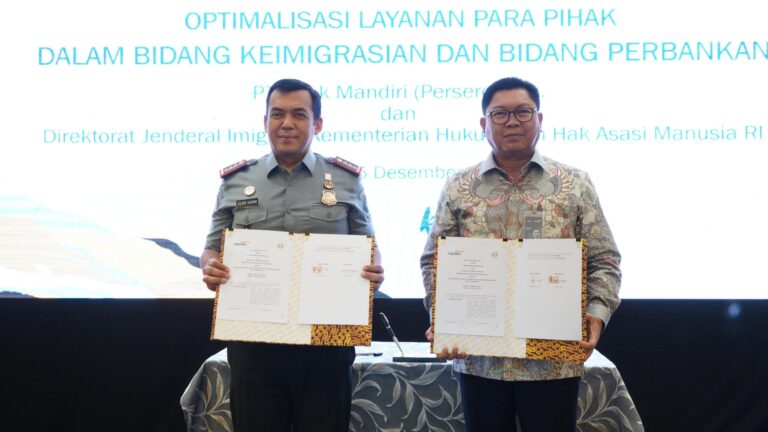 Ditjen Imigrasi dan Bank Mandiri Teken Kerja Sama Mudahkan Pemohon Golden Visa , Kampiunnews.com
