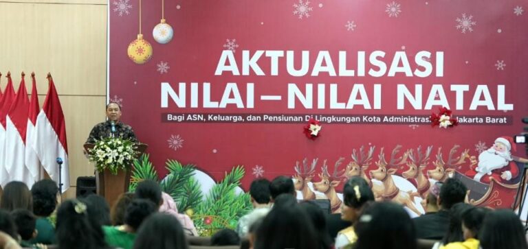 Gelar Aktualisasi Nilai-Nilai Natal, Wali Kota Uus Ajak Umat Kristiani Berdoa agar Proses Pemilu 2024 Berjalan Lancar, Kampiunnews.com