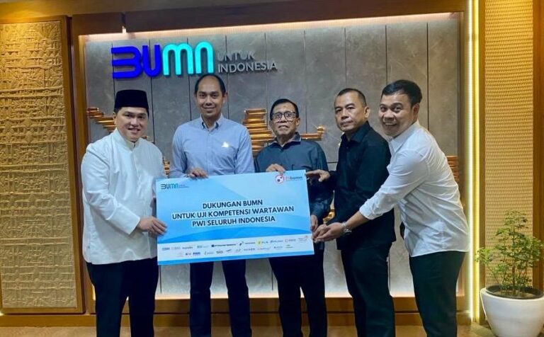 Menteri BUMN Erick Thohir Dukung Pers Semakin Profesional dengan UKW PWI Seluruh Indonesia, Kampiunnews.com