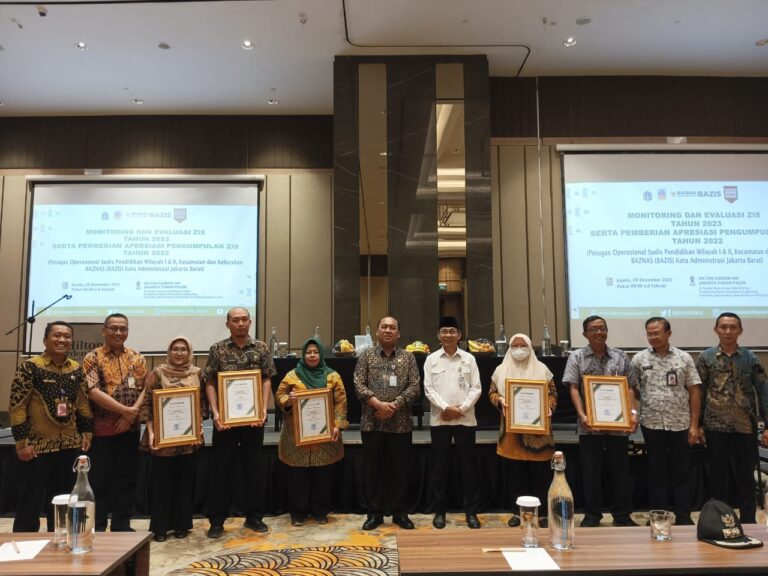 Pengumpulan Dana ZIS Baznas Tahun 2023 di Kota Jakarta Barat Capai Rp 29,3 Miliar, Kampiunnews.com