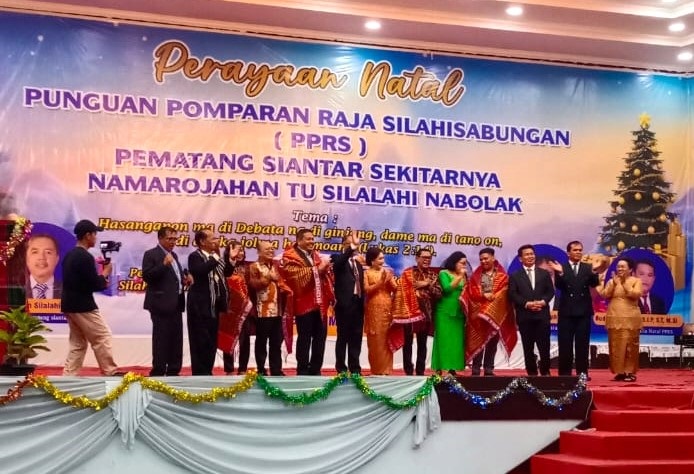 Sintua Nikson Silalahi Didoakan Punguan Pomparan Raja Silahisabungan Kota Siantar Jadi Caleg DPR RI, Kampiunnews.com