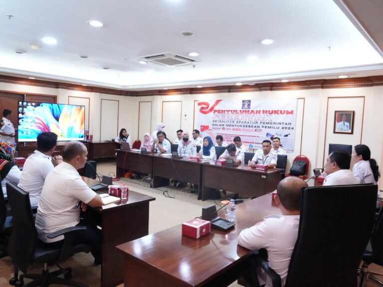 Jaga Netralitas ASN dalam Pemilu 2024, Pemkot Jakbar dan Kanwil Kemenkumham DKI Jakarta Gelar Luhkumtak, Kampiunnews.com