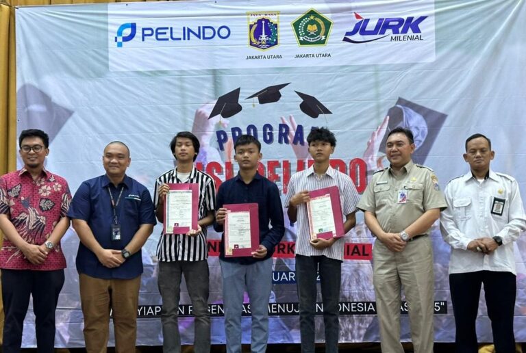 Pelindo Gelar TJSL Pendidikan di Jakarta Utara Rumah Kita, Kampiunnews.com