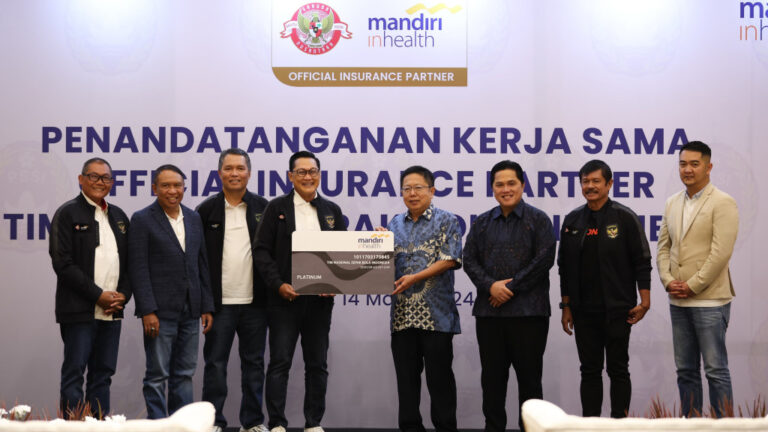 PSSI dengan Mandiri Inhealth Kerja Sama Layani Asuransi Kesehatan Pemain Timnas Indonesia, Kampiunnews.com