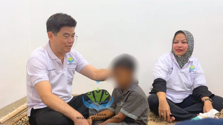 Terpaksa Mencuri, Kisah Angga Mengundang Perhatian Yayasan Wijaya Peduli Bangsa, Kampiunnews.com