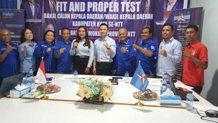 Maju Bakal Calon Wakil Wali Kota Kupang, Serena Cosgrova Francis Mendaftar ke Partai Demokrat, Kampiunnews.com