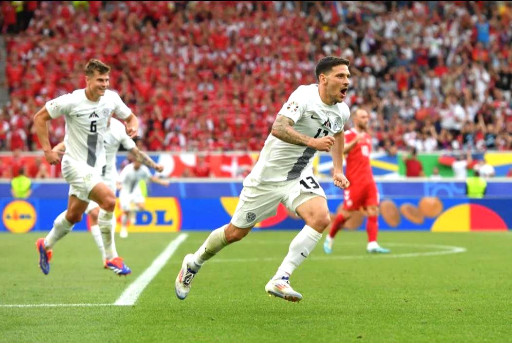 Update Euro 2024: Hasil Slovenia vs Denmark Berakhir Imbang Skor 1-1, Kampiunnews.com