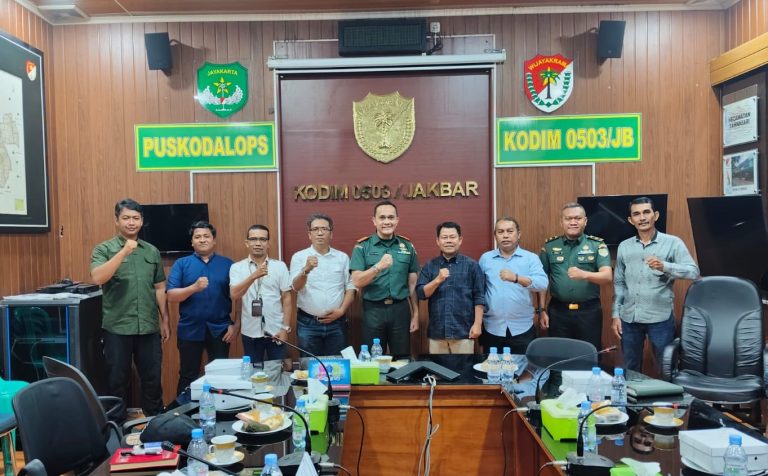 Pokja PWI Wali Kota Jakbar dan Kodim 0503 Siap Kolaborasi Beri Edukasi Positif ke Masyarakat