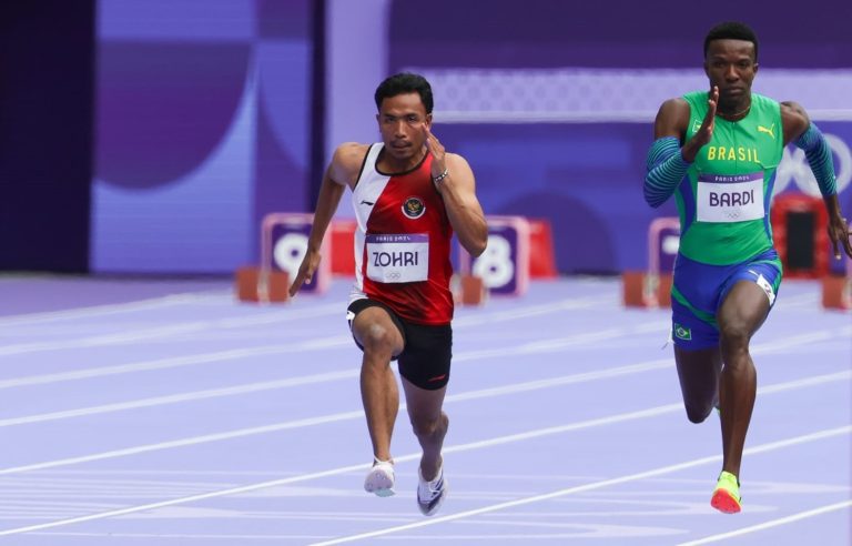 Lalu Zohri Terhenti di Babak Pertama Olimpiade 2024 Paris, Kampiunnews.com