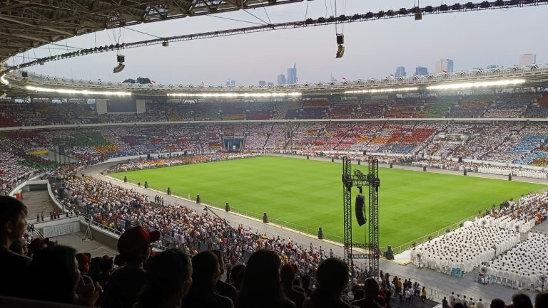 Rumput Stadion Utama Gelora Bung Karno Tak Terinjak-injak, Kampiunnews.com