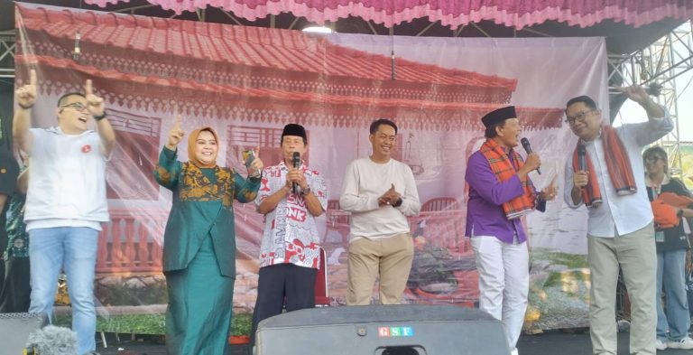 Sambangi Warga Meruya Utara Jakarta Barat, Ridwan Kamil Janji Hidupkan Kembali Budaya dan UMKM Betawi, Kampiunnews.com