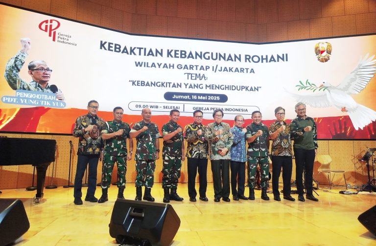 KKR Bintalad Gartap I/Jakarta Perkuat Kerohanian dan Keimanan Prajurit, Kampiunnews.com