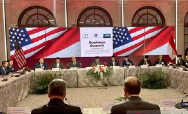 Presiden Prabowo Tegaskan Komitmen Jaga Iklim Investasi Kondusif di Business Summit USCC Washington DC