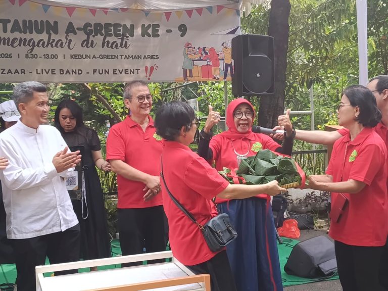 Kemeriahan HUT Ke-9 A-Green, Dari Bekas TPS Menjadi Kampung Lingkungan Inspiratif