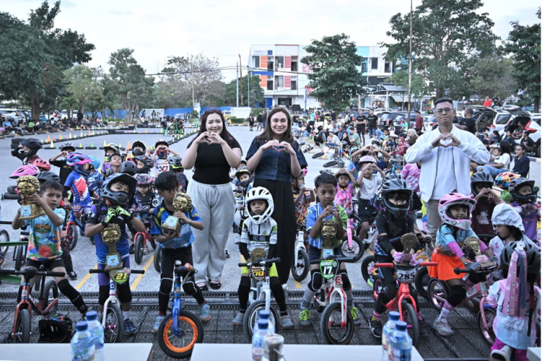 Serena Francis Buka PushBike Fun Race 2026, Tumbuhkan Sportivitas dan Karakter Anak Sejak Usia Dini