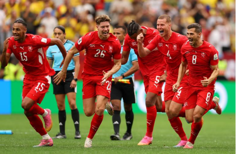 Ruben Vargas Jadi Penentu, Swiss Singkirkan Kolombia Lewat Adu Penalti dan Tantang Argentina di Perempat Final
