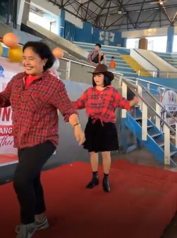 Universal Line Dance Kota Kupang Perkuat Budaya Hidup Sehat Lewat Gathering Meriah di GOR Oepoi
