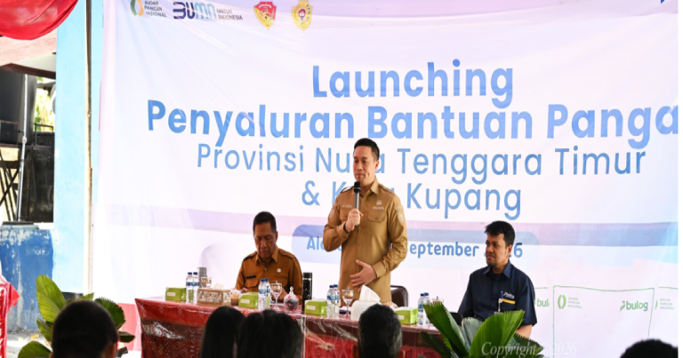 Bantuan Pangan Disalurkan, Pemkot Kupang Tegaskan Negara Harus Hadir hingga Meja Makan Rakyat