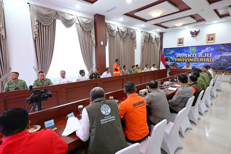 Presiden Prabowo Apresiasi Sinergi Penanganan Karhutla di Riau