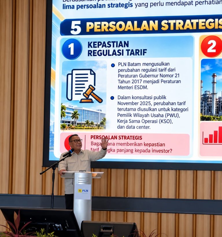 Fary Francis Tegaskan Kesiapan Energi Jadi Kunci Batam sebagai Pusat Data Center Regional