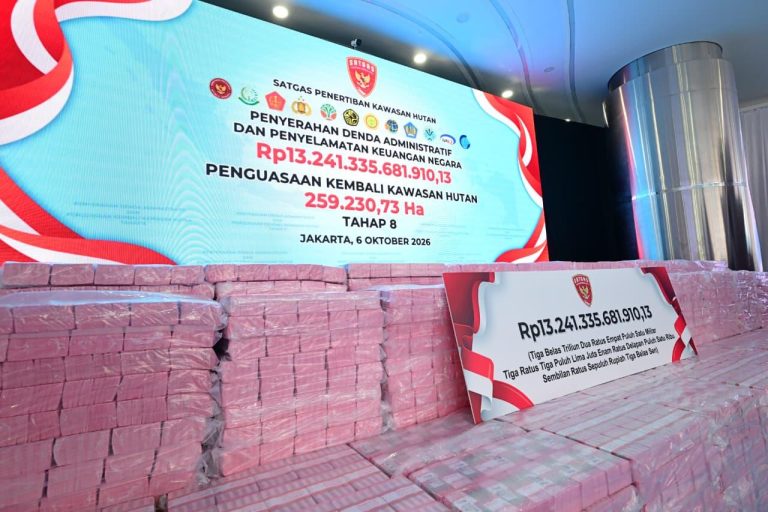 Prabowo: Satgas PKH Selamatkan 6,2 Juta Hektare Hutan, Nilainya Hampir Rp400 Triliun